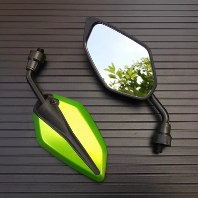 Mirror, Hot-Selling Economical Model: Motorcycle rearview mirror - green
