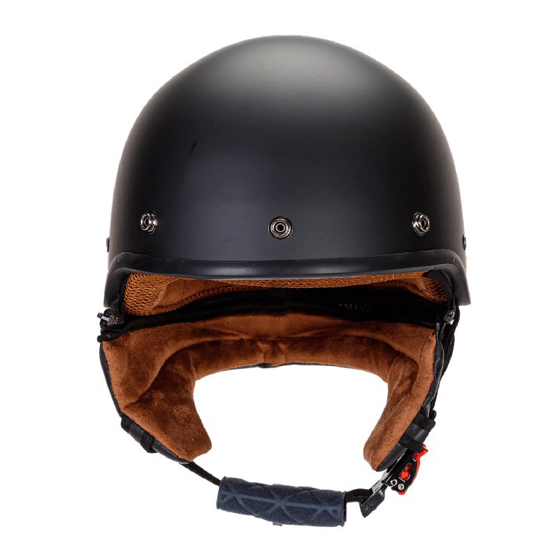 Vintage pusķivere ar malu ar noņemamu motocikla ķiveri ar priekšautiņu Elektriskā veloķivere Halewind_voghion.com