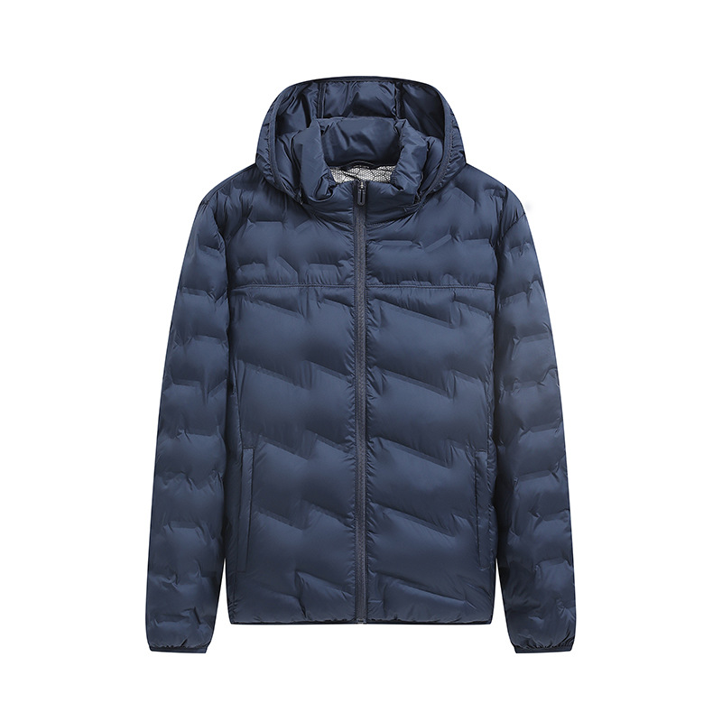 Popular drop-shipping item: Graphene cotton jacket for men, 2026 autumn and winter, windproof, warm, hooded, for middle-aged and elderly men