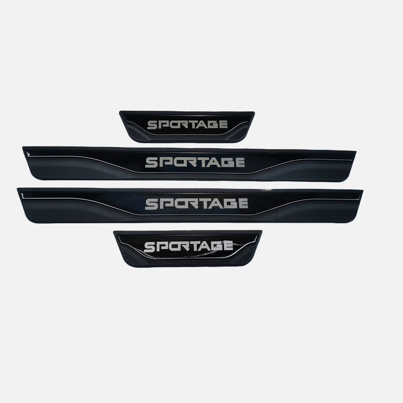 Suitable for Kia Sportage Threshold Strip Modification, Plastic Trunk Guard Trim