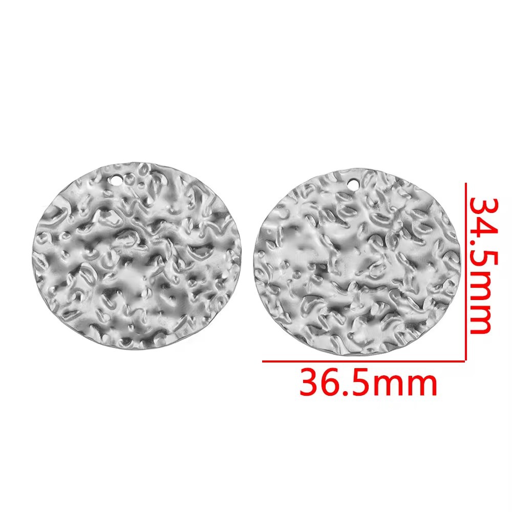 Acero inoxidable pentagonal concha de titanio colgante colgante colgante collar de titanio 18K oro color protector accesorios collar acero titanio joyería DIY