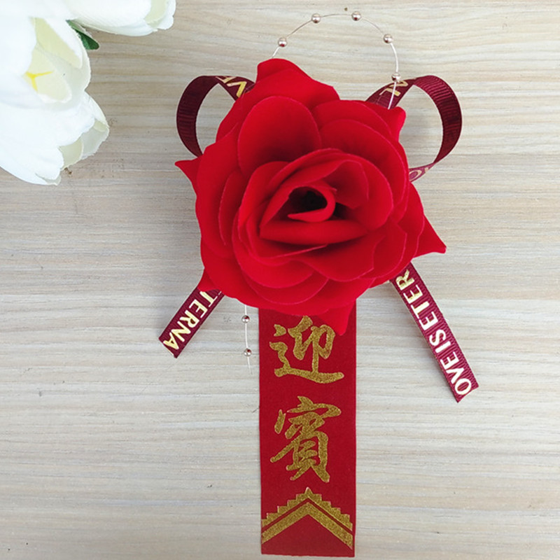 Ramillete de boda, celebración de boda, suministros para novios, padre, madre, padrinos de boda, damas de honor, familia, conjunto completo de flores únicas hechas a mano