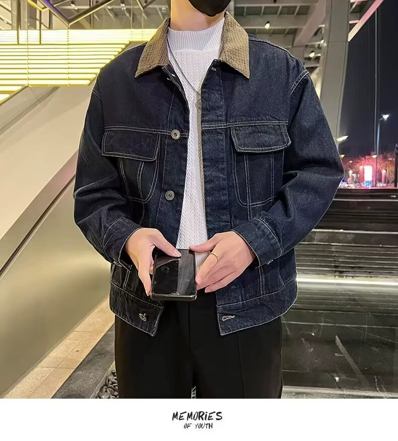 Пользовательская куртка в японском стиле, тренд японский, oversize