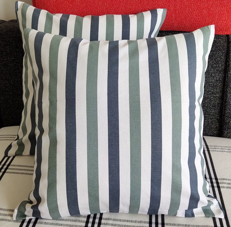 Cotton pillow, pillowcase, square sofa for bed, increased thickness