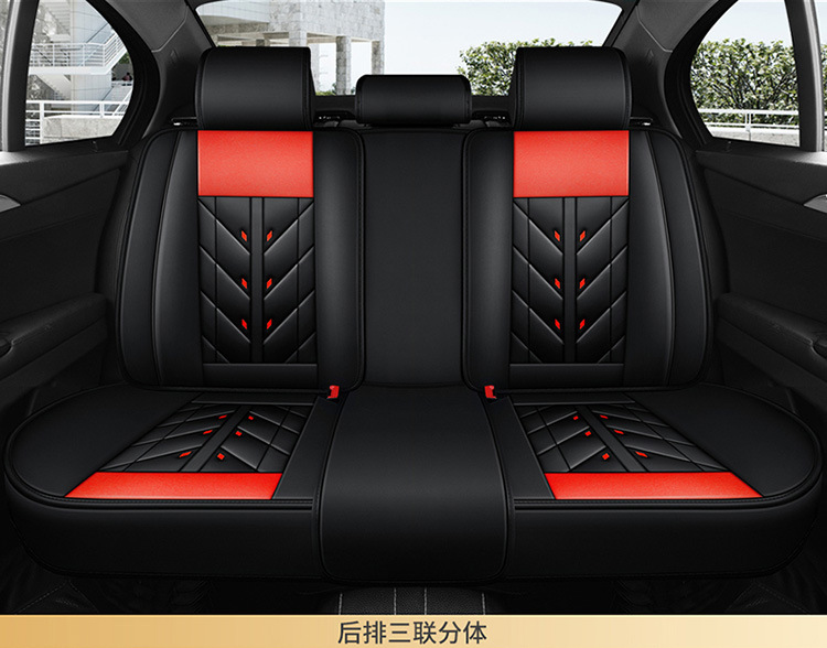 Car Seat Cushion Covers, Full Surround, Universal for All Seasons, New Leather Seat Covers, Linen Leather Seat Cushions, Wholesale