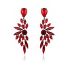 Trend crystal earings, fashionable earrings, European style, factory direct supply