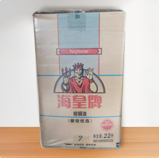 海皇牌棕榈油耐煎炸油商用起酥油炸鸡汉堡鸡排薯条油 22L