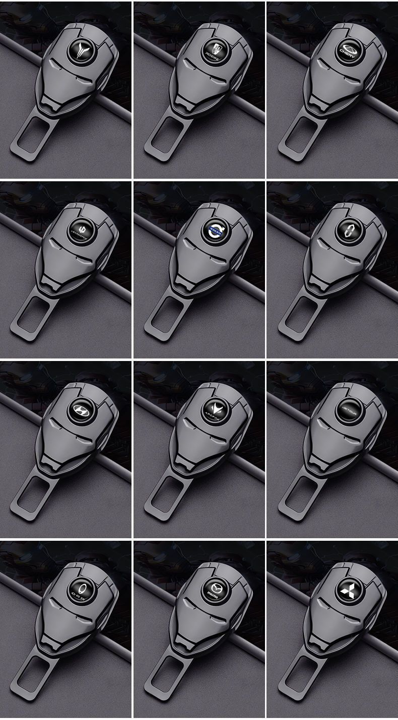 Cross-Border Car Seat Belt Clip Extender Buckle Multifunctional Connector Safety Belt Clip