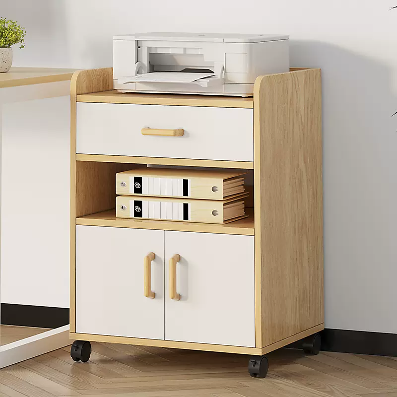办公室桌面文件柜矮柜办公柜推车移动整理柜收纳柜子抽屉文件整理