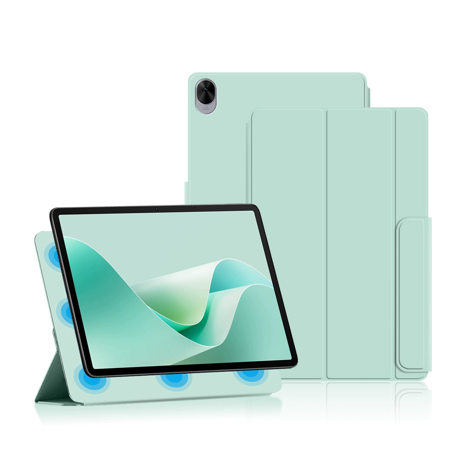 Чехол для планшета Huawei MatePad 11.5 S с магнитной застежкой из кожи, защитный чехол Qingyun C5 3-го поколения