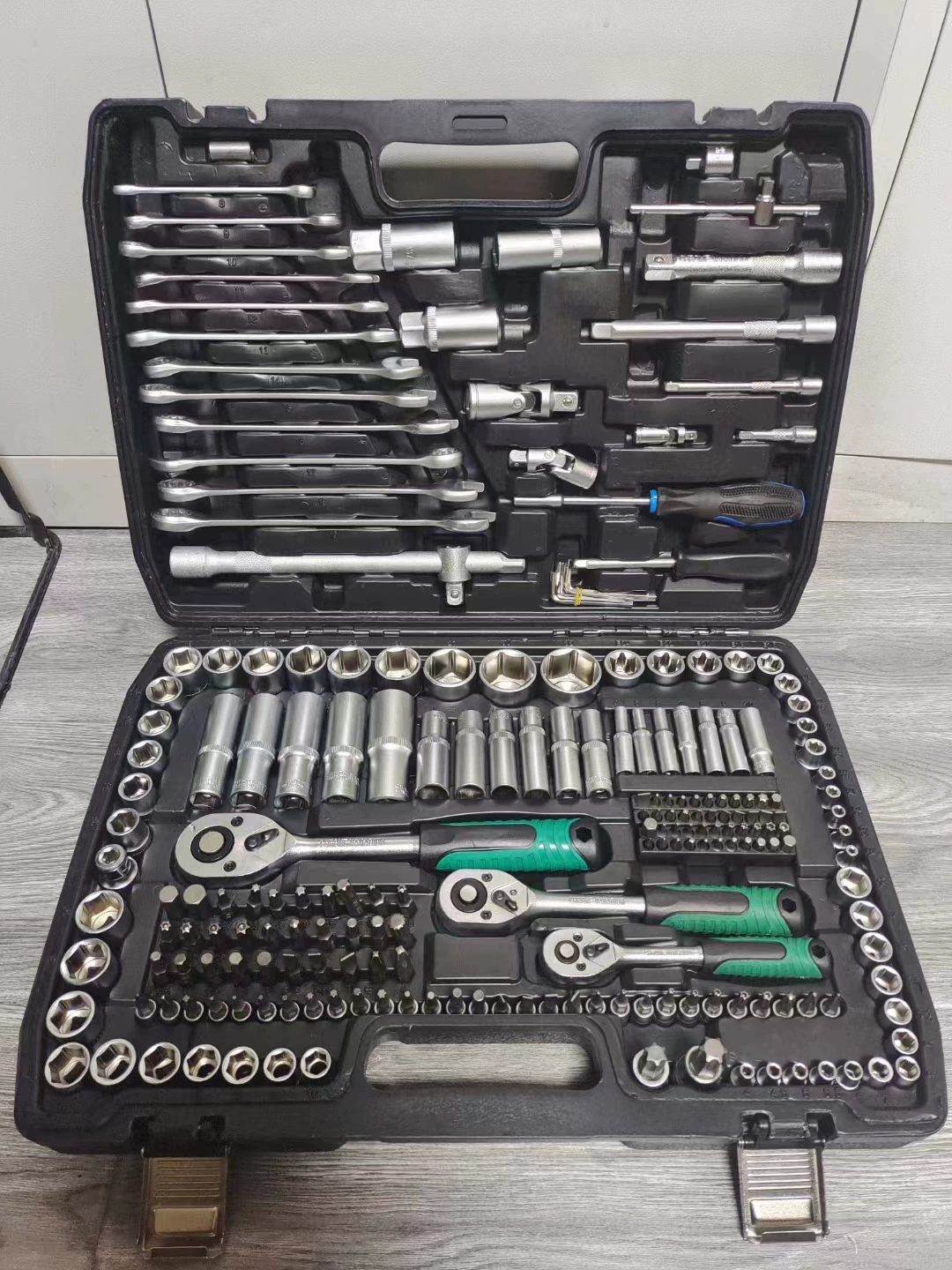 Wrench, tools set for repair, 216 pieces