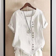 R 64090 Vintage Loose Short Sleeve T-Shirt �͹Ō���T��