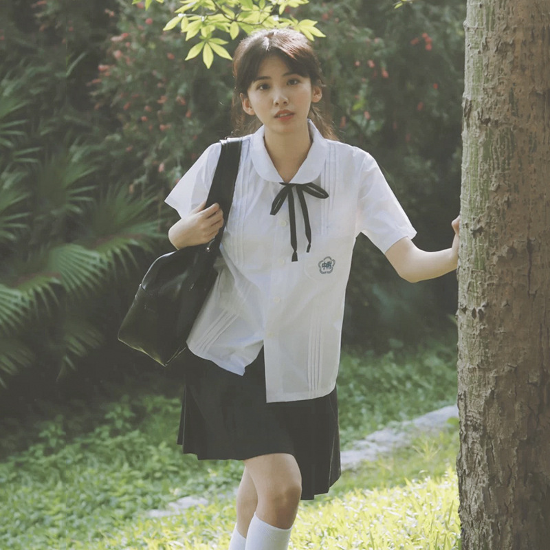 台湾附中班服シャツ学院風制服セット中学生高校生卒業シーズン運動会服|undefined