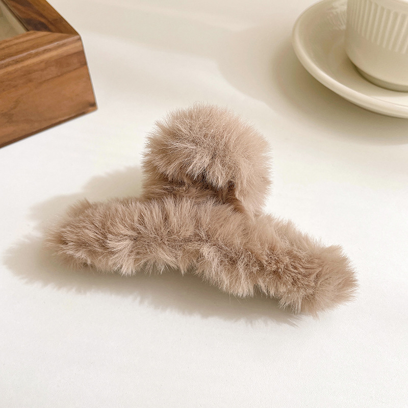 Clip de garra grande Placa de horquilla de acrílico horquilla hembra elegante temperamento tiburón clip tocado clip de Cabeza trasera horquilla