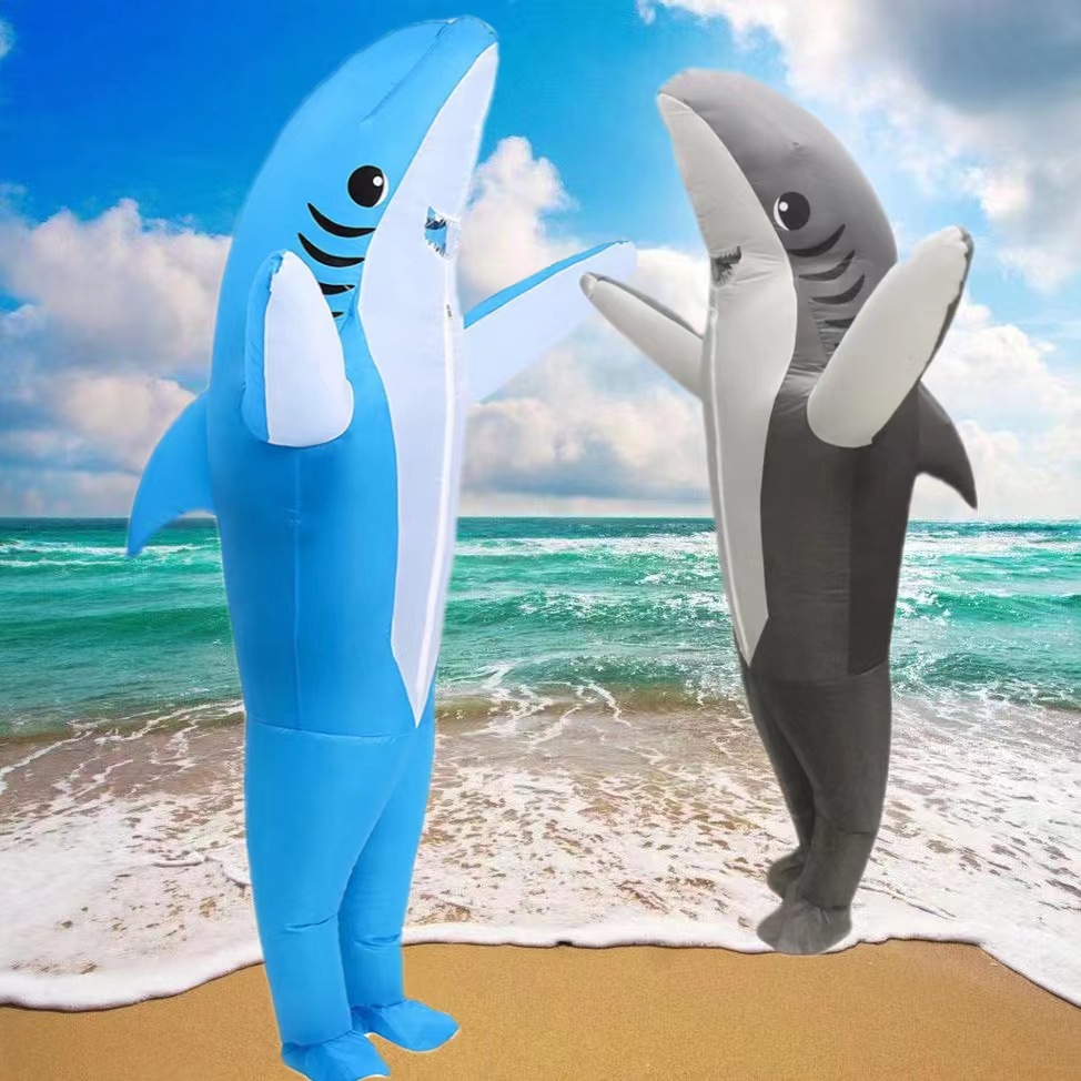 Inflatable shark