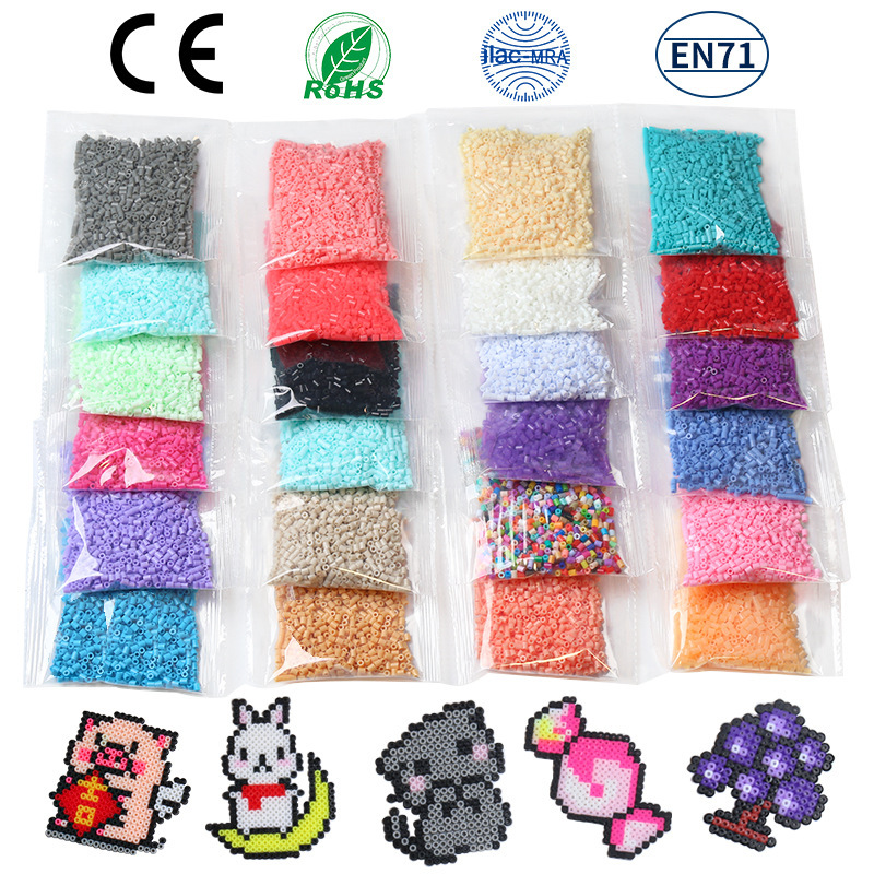 Takubukuro 2.6mm 10g 1000 Pieces Bagged 0.5kg Refill Pack Puzzle Takubukuro Beads Same Color Number 265 Colors