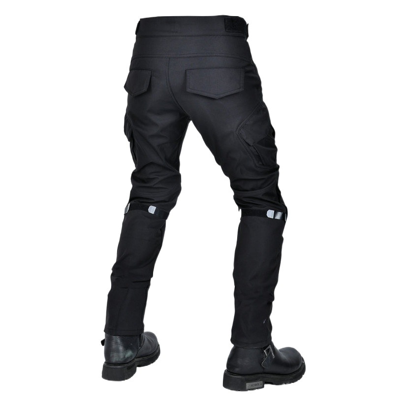 Volero motocicleta cuatro estaciones anti-caída ciclismo pantalones impermeable a prueba de viento transpirable elástico de cintura alta motocicleta anti-caída pantalones hombres