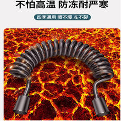 马桶喷枪伸缩软管电话线弹簧管妇洗器花洒淋浴管龙头弹力冷热水管