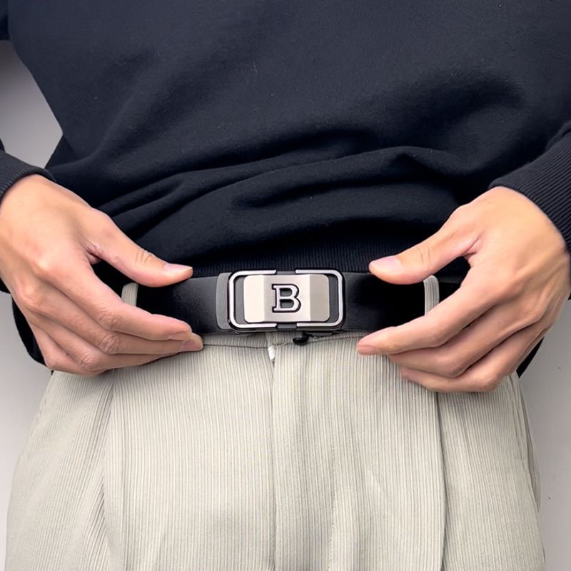 Paul teethless-type b [gunmetal color] alloy buckle