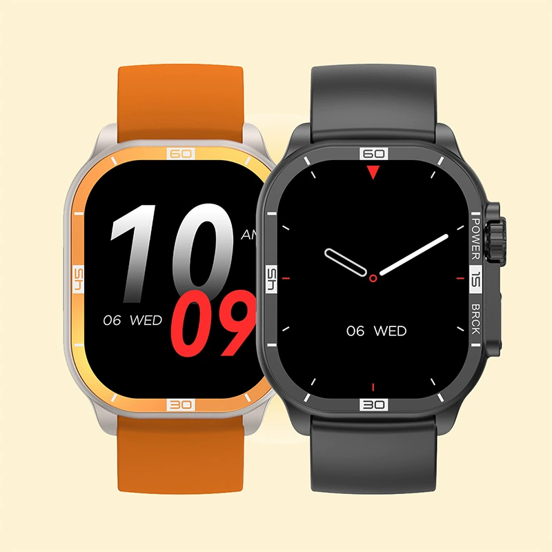 HK96S умные часы экран всегда включен, AMOLED экран, Bluetooth звонок, датчик пульса, спорт-часы с перекрестной торговлей