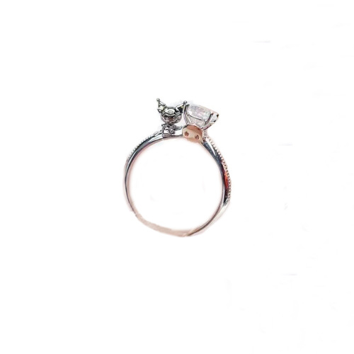 Little Red Book's same style Kuromi ring for women, Sanrio cartoon doll ring, cute temperament, beautiful girl style