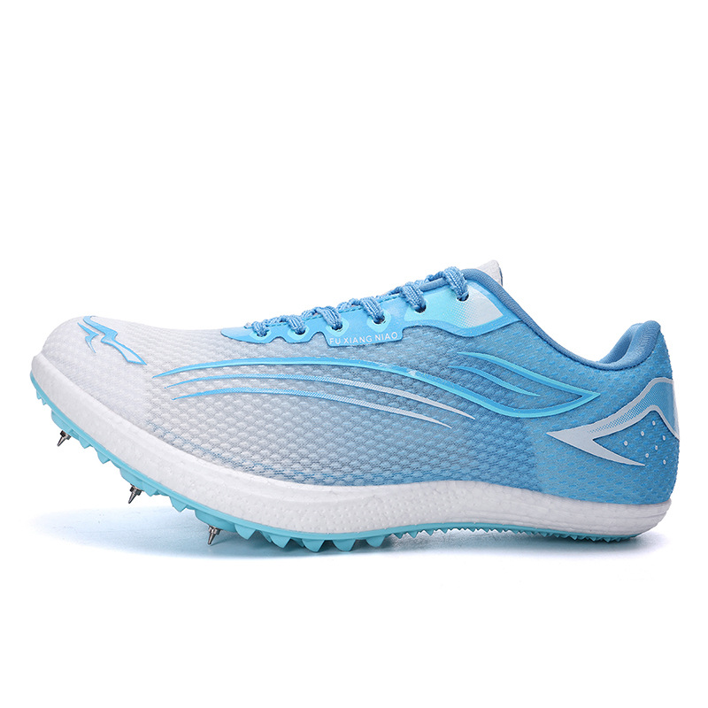 2025 nuevos zapatos de atletismo transfronterizos zapatos de entrenamiento juveniles hombres y mujeres zapatos de uñas deportivas de carrera fábrica directa