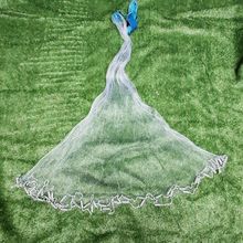 无盘式撒网美式渔网抛网网手撒手鱼网捕鱼自动户外神器抛旋网