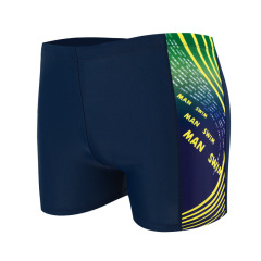 2023 boys' boxer comfortable breathable swimming trunks digital printing beach diving hot spring vacation quick-drying swimming trunks