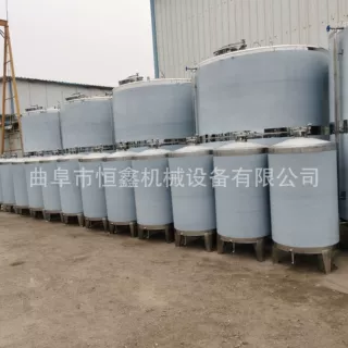 厂家生产不锈钢牛奶储存罐3立方立式液体储罐定做 批发可现场加工