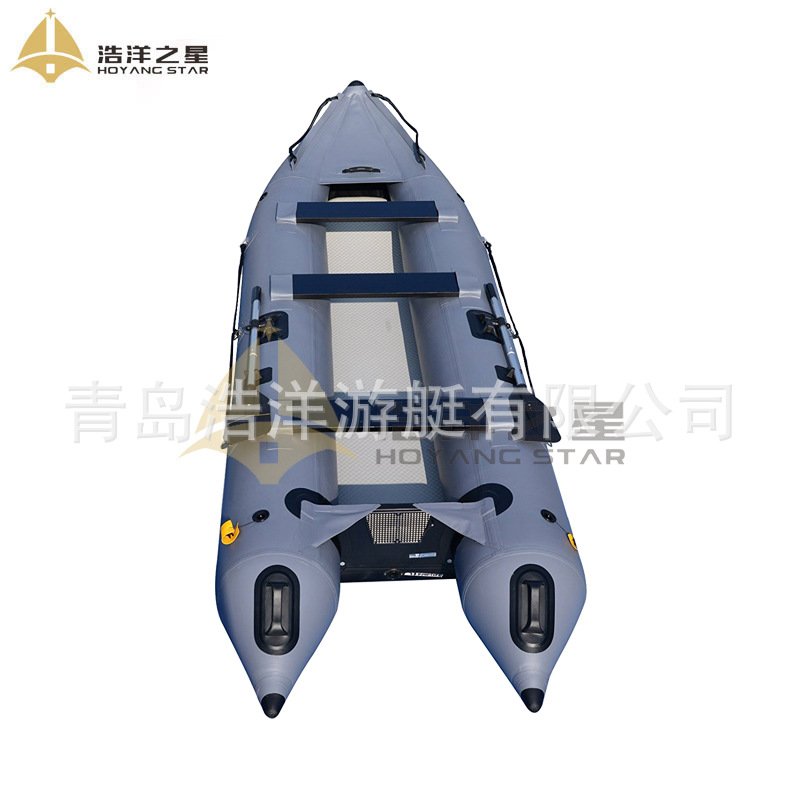 Haoyang Star Export Inner Sales Kayak Double Inflatable Fishing Boat Canoe