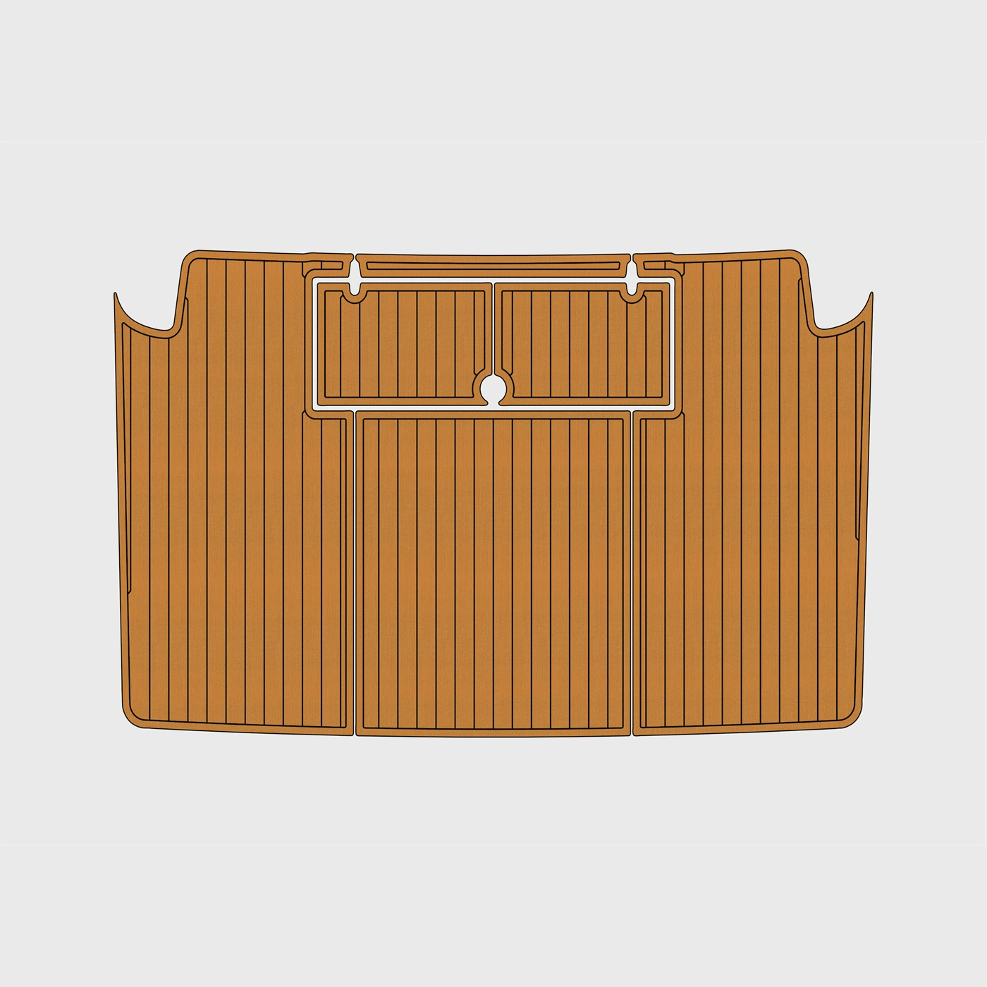 2000 Maxum 3000 SCR Искусственный тиковый морской пенопластовый коврик для пола