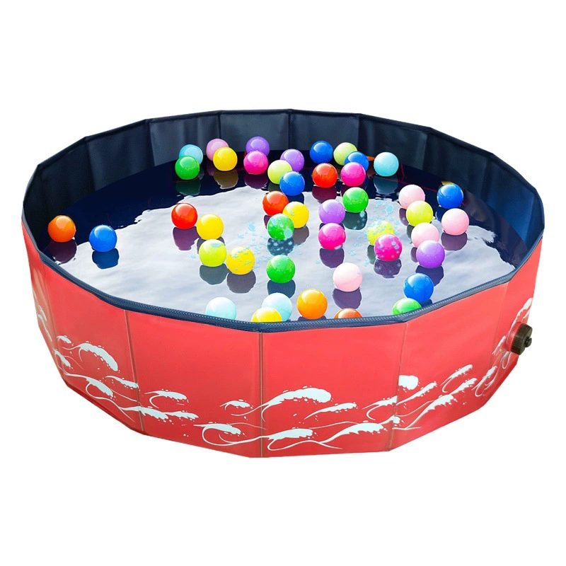 Трансграничный новый бассейн для домашних животных Складной бассейн для собак Ванна Товары для домашних животных Чистка Красота