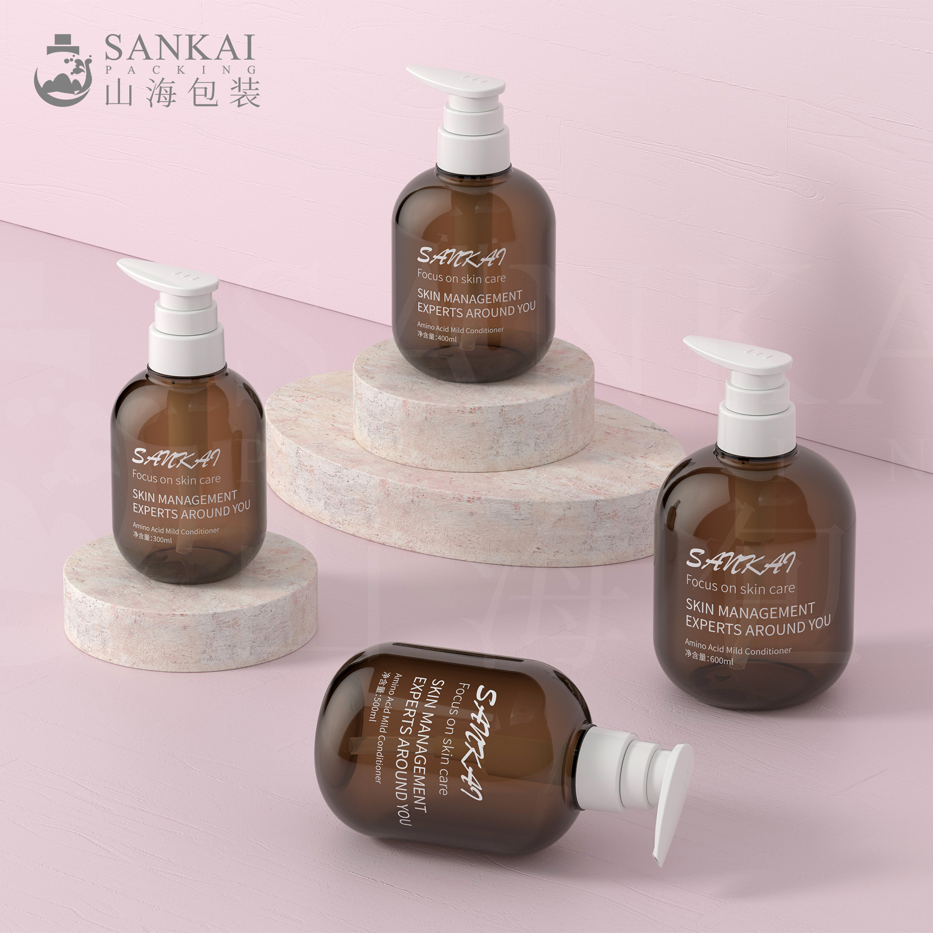 厂家直销厚胚洗护瓶现货