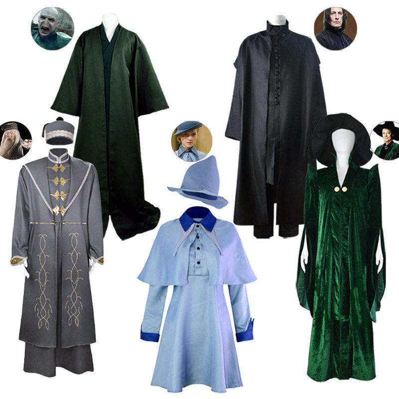 HLBT Dumbledore cos clothing Voldemort Fleur McGee Snape cosplay clothing in stock HLBT Dumbledore cos clothing Voldemort Fleur McGee Snape cosplay clothing in stock
