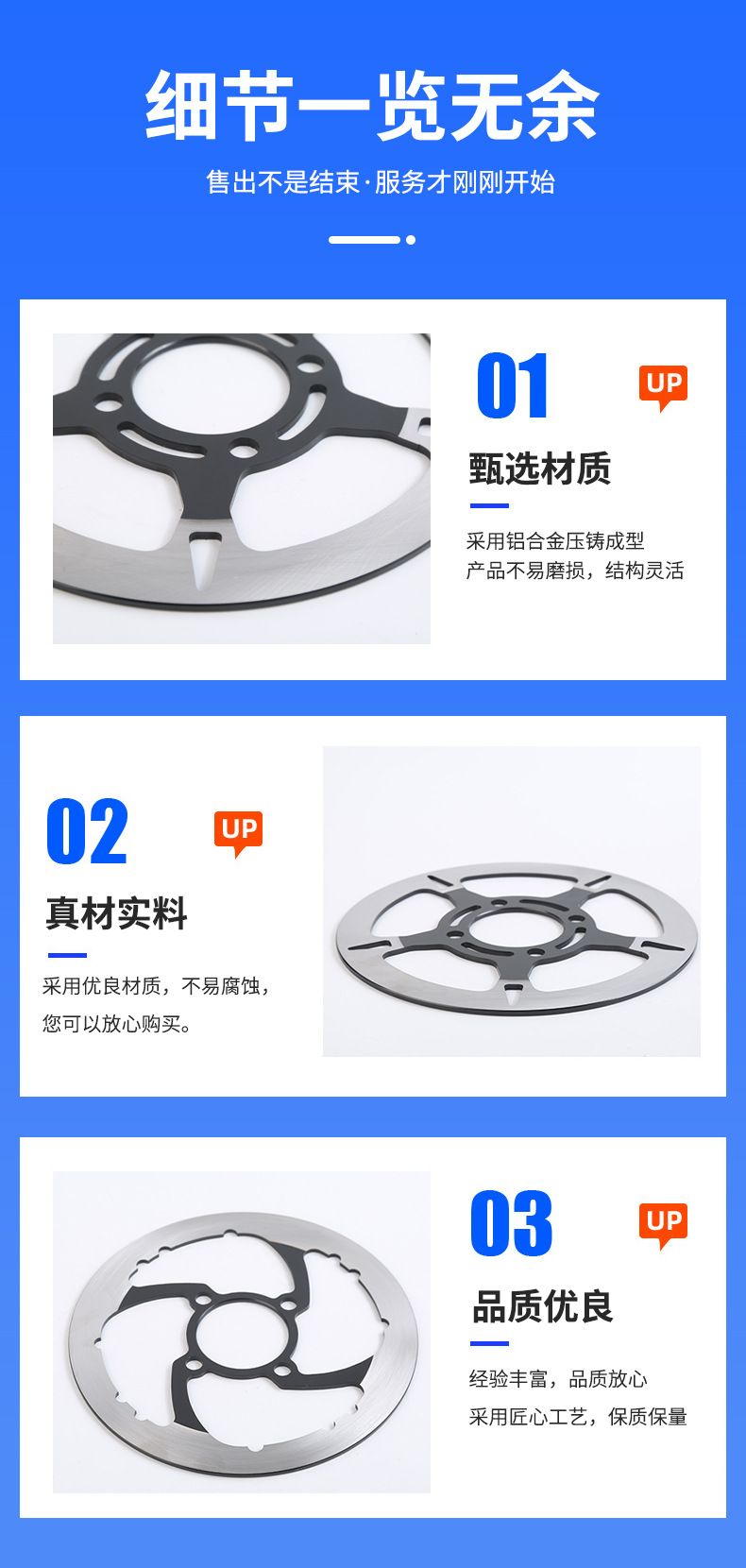 Motorcycle Brake Discs Are Made of High-Carbon Steel, Which Is Wear-Resistant and Has Good Heat Dissipation Performance, and Are Suitable for a Variety of Vehicle Models