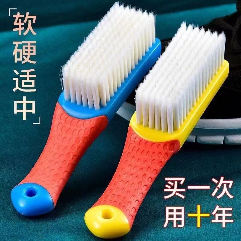 靴ブラシ、家庭用耐久性のある多機能の柔らかい毛の靴洗いツール、靴を傷つけず、糸くずが出ない洗濯ブラシ、掃除ブラシ|undefined