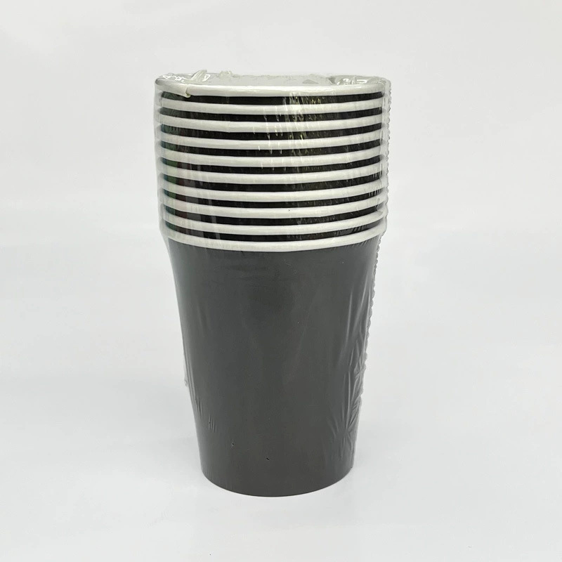 Tazas de papel directas de fábrica personalizadas impresión logotipo de tazas de papel domésticas 250ml espesar tazas comerciales desechables tazas de papel