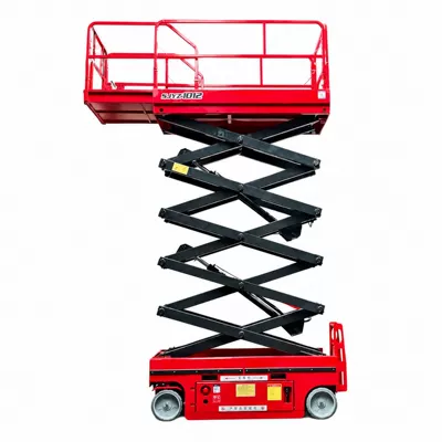 Elevator manufacturer 10m8m6m electric hydraulic scissor lift mobile lifting platform aerial work vehicle (Avtomobil fırlanan platformaları)