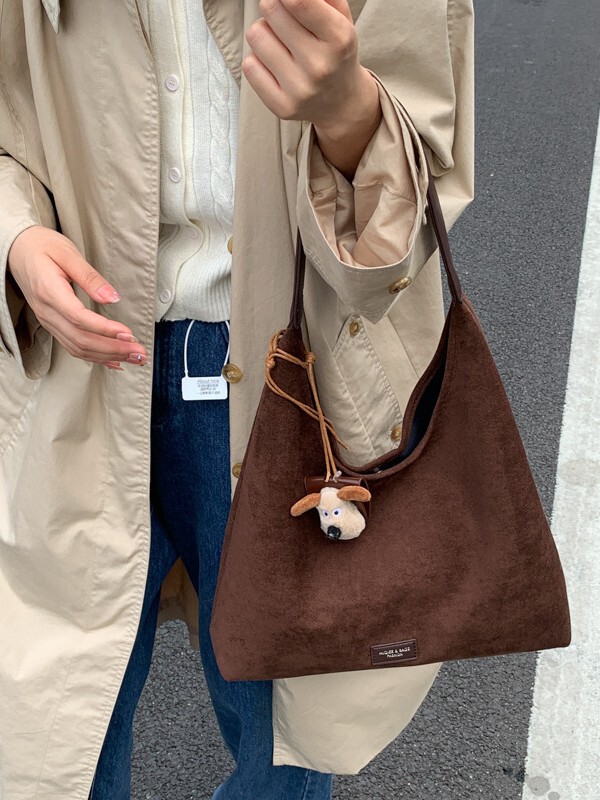 跨境复古简约子母包女2025新款质感大容量女士单肩磨砂女士托特包|undefined