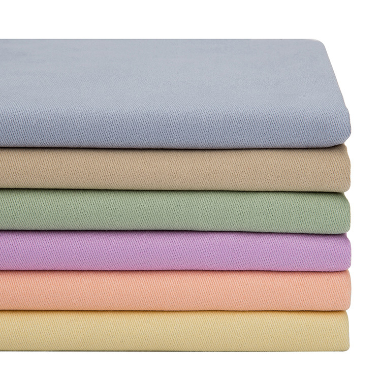 algodón Twill Tejido Elástico Tejido Pantalones de Hombre