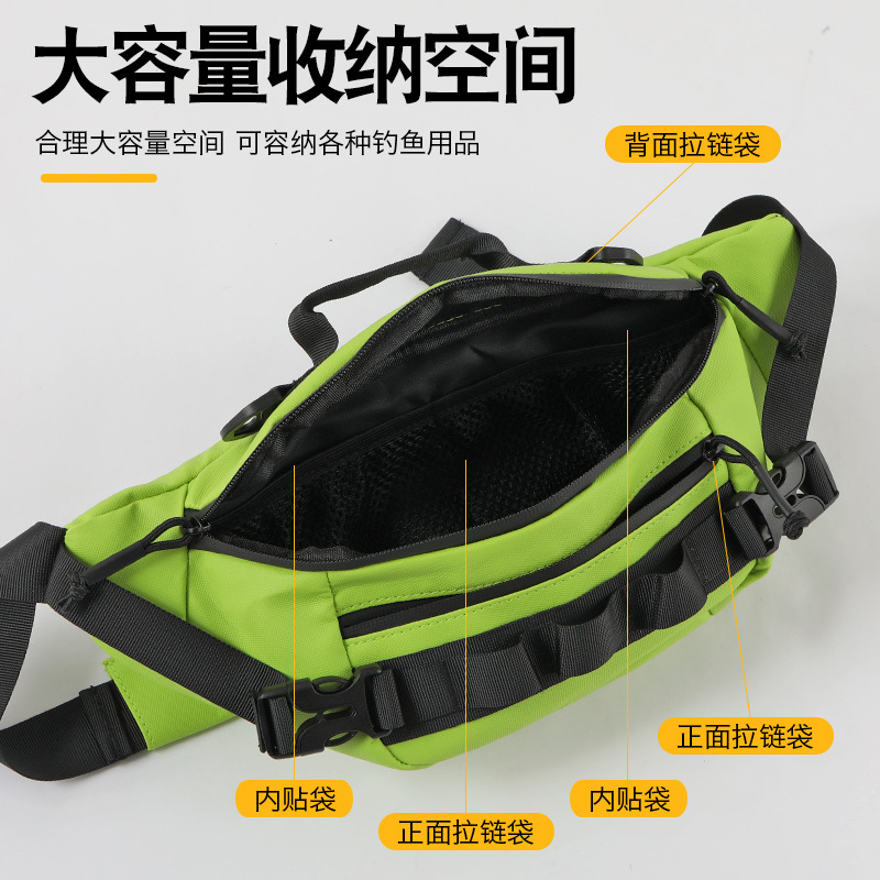 Tactical Waist Bag Not Absorbent Camouflage Canvas Tools Outdoor Riding Fishing Luya Sports Mobile Phone