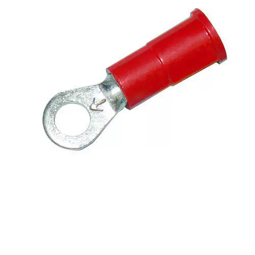 3M Ring Terminal Vinyl Insulated #6 RED 22-18 Gauge-50PK
