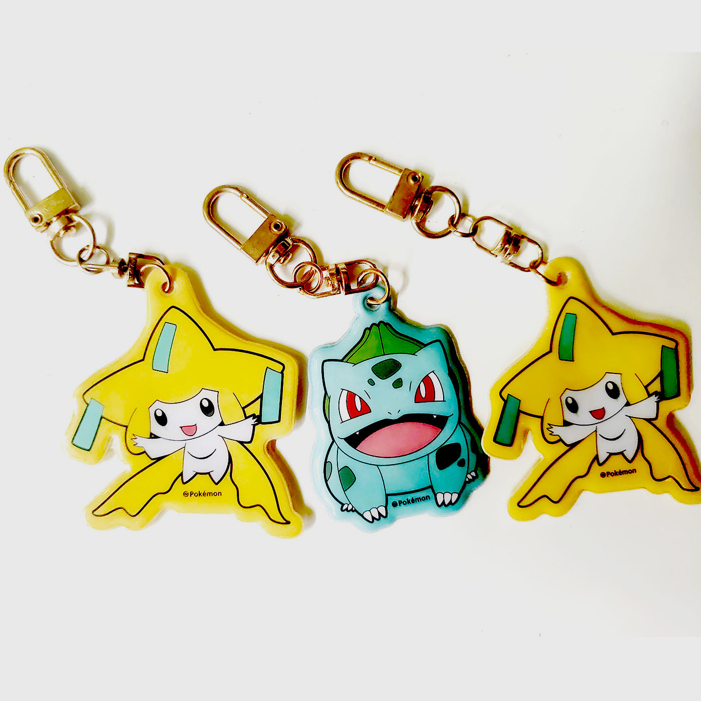 卡通钥匙扣挂件 亚克力彩色饰品 PVC皮标