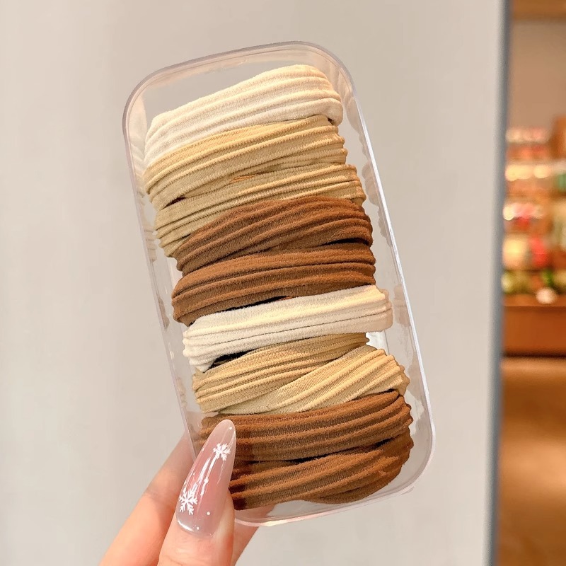 Cuerda para el cabello con ataduras de alta calidad Cuerda para el cabello de niña linda para la niña Cuerda para el cabello de alta elasticidad y durabilidad