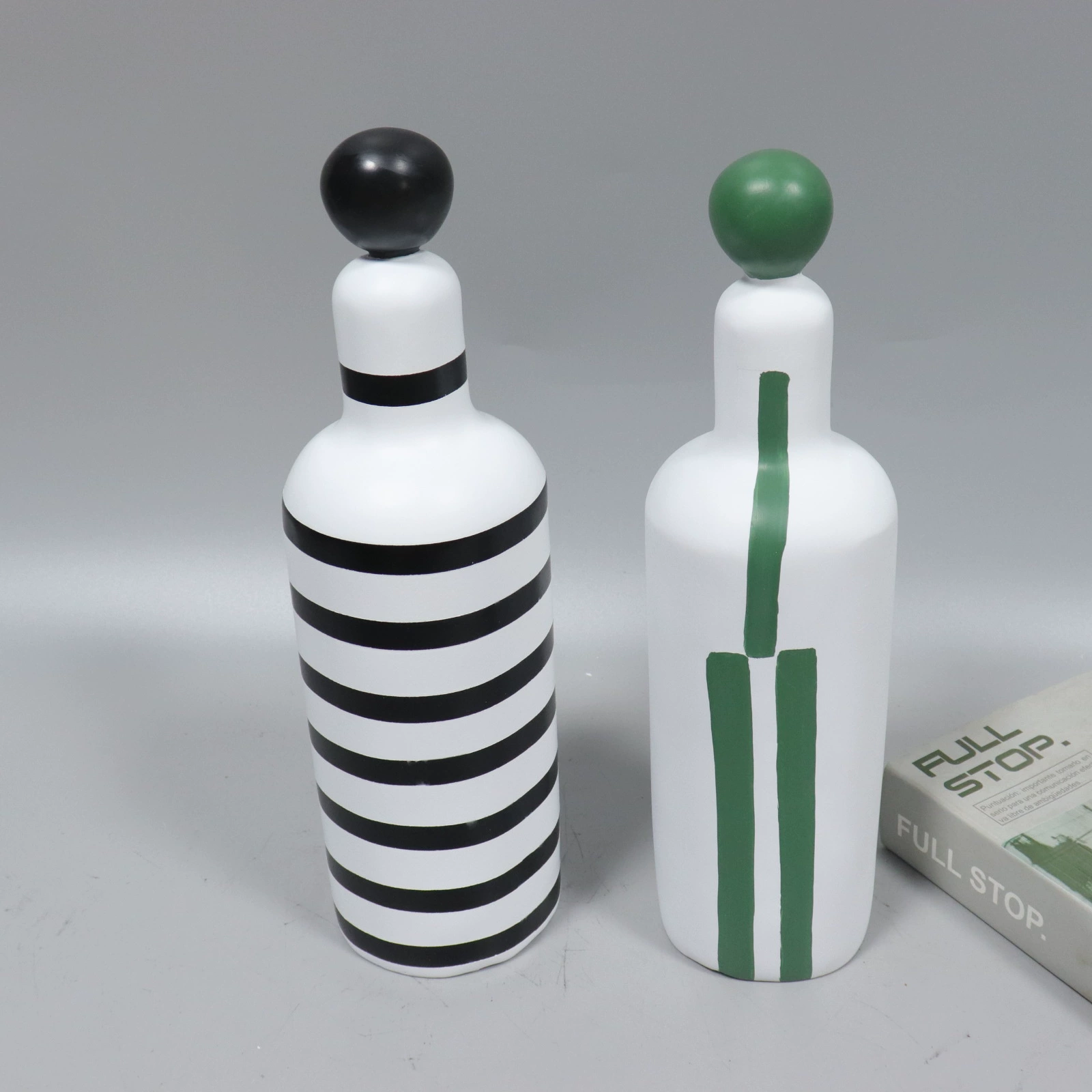 Modern creative fresh decorations, bottle, simple and elegant design, home decor