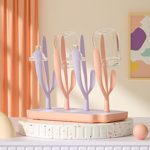 New baby bottle and water cup drain rack, drying rack, bottle storage rack, boxed piece