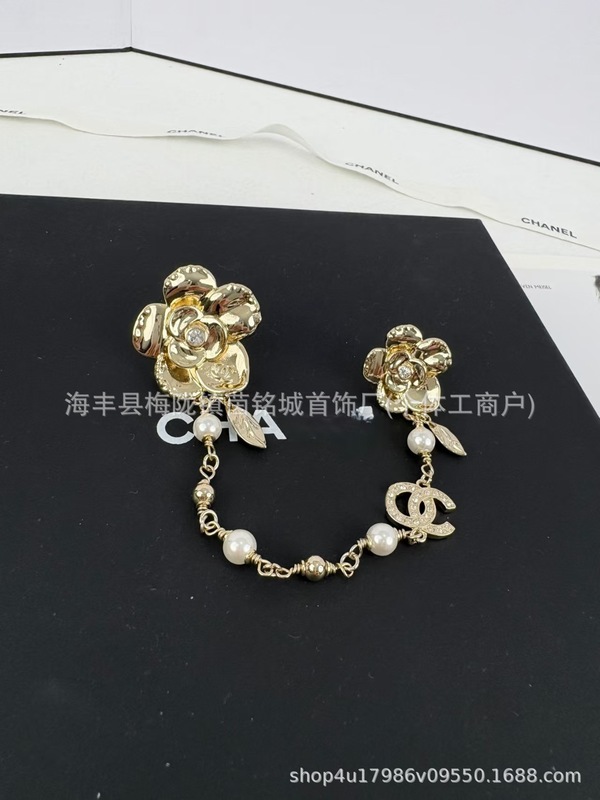 25新款欧美小香风粉色蝴蝶结花朵气质女士饰品时尚百搭潮流胸针|undefined