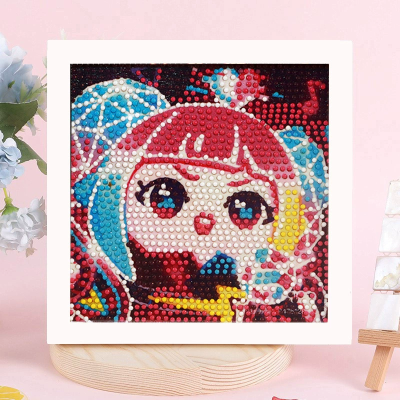 Мультяшная умная игрушка, DIY, новая коллекция, детское handmade diy, украшенная бриллиантами