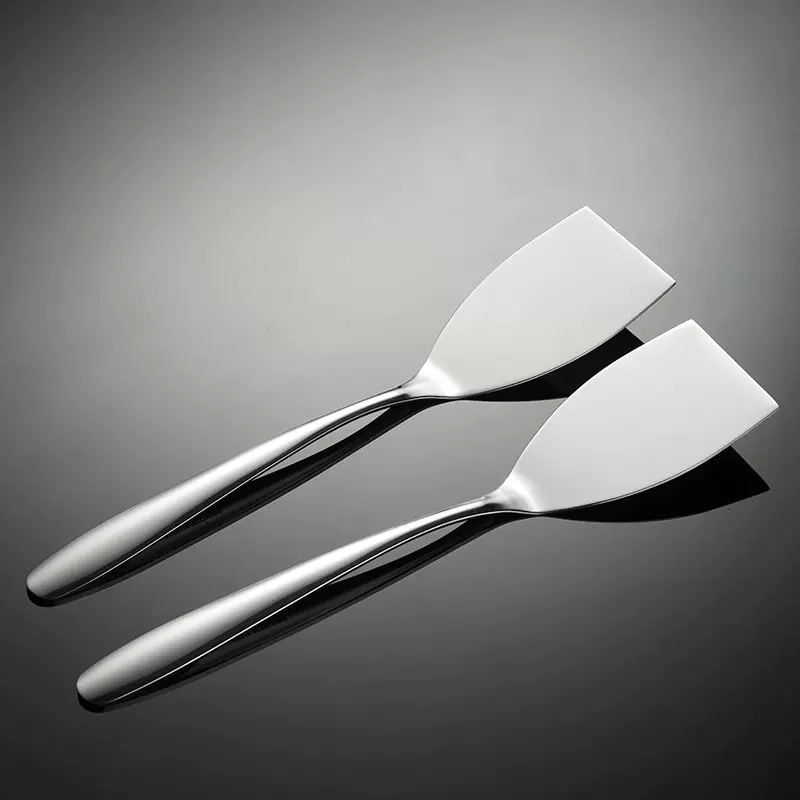埃恩304不锈钢料理铲煎牛排专用小煎铲平铲铁板烧铲子披萨铲煎饼