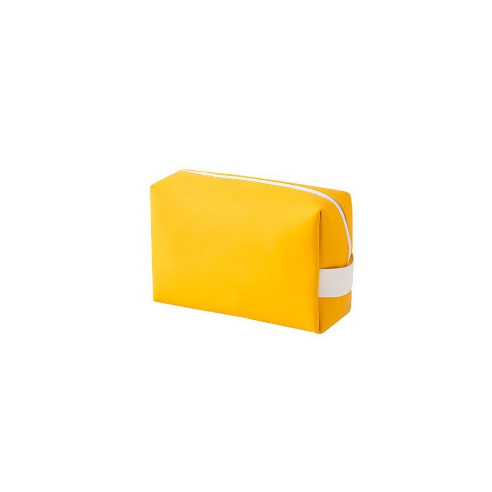 Bolsa de maquillaje coreana de alto valor visual ins-viento color caramelo PU impermeable de gran capacidad color macrón bolsas de lavado portátiles